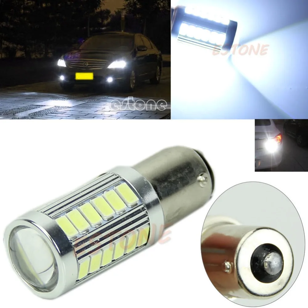 

1156 BA15S 33-SMD 5630 White LED Auto Car Vehicle Reverse Tail Light Bulb New