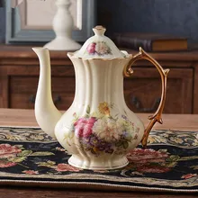 Европейский стиль бытовой бутылки для воды высокого качества керамический заварник с фильтром отверстие расписанные вручную подарочные украшения