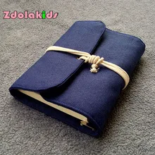 Винтажная парусиновая спиральная записная книжка Ретро ежедневная заметка книга путешественник журнал свободный лист блокнот школьный офис поставка для мужчин и женщин