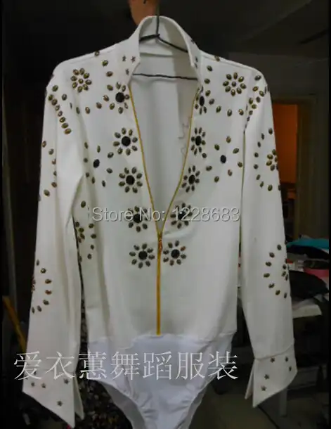 High Quality Customer Made Elvis Presley Cosplay Singer Ballroom