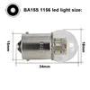 ampolletas led light 1156 BA15S 6v 12v 24v 24v 36v 48v 1.5W S25 canbus auto turn signal lamp Tail Bulb Brake Lights ► Photo 2/6