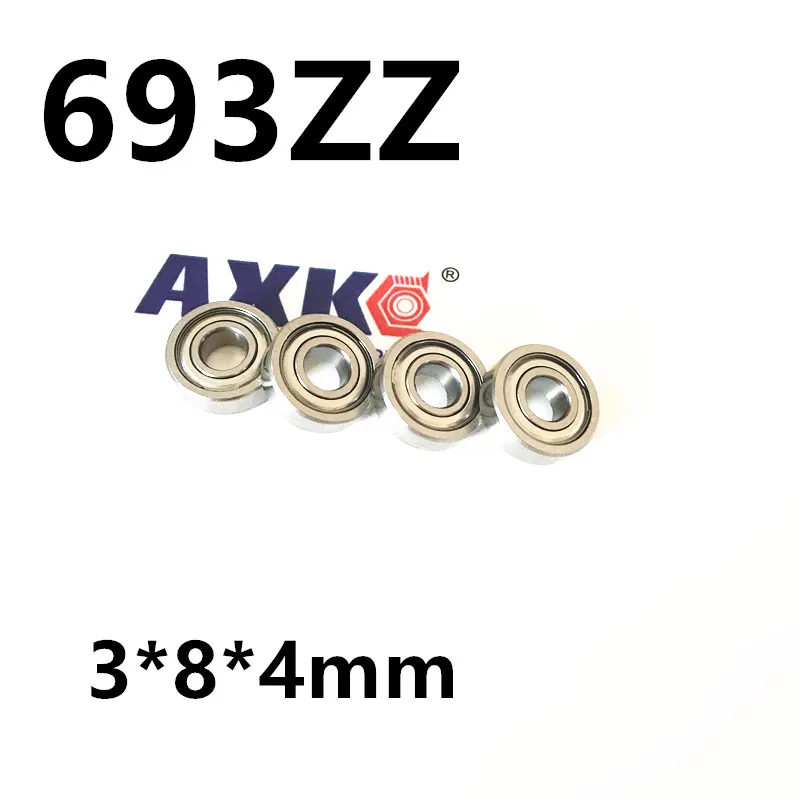 693ZZ Bearing ABEC-7 10PCS 3x8x4 mm Miniature 693 ZZ Ball Bearings 619/3ZZ EMQ Z3 V3 Mini 693ZZ R830ZZ 3*8*4 mm 693ZZ Bearing ABEC-7 10PCS 3x8x4 mm Miniature 693 ZZ Ball Bearings 619/3ZZ EMQ Z3 V3 Mini 693ZZ R830ZZ 3*8*4 mm