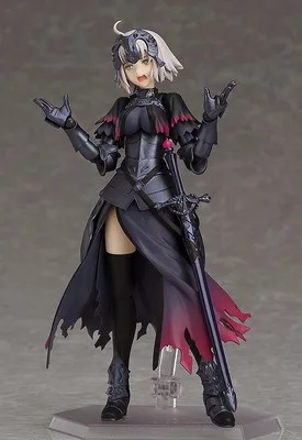 Аниме Fate Grand Order Мститель Жанна д 'Арк Alter Figma 390 милые фигурки ПВХ кукла Коллекция Модель домашнее украшение sculp