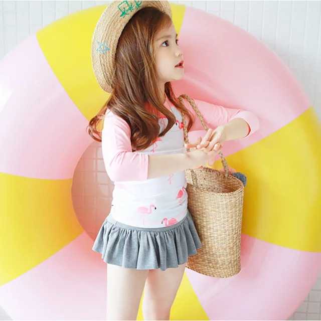 Best Price Children's Swimwear Baby Bikini 2018 Kids For Girls Child Girl Clothes Bathing Suits New Swimsuit Big Long Sleeve Split Skirt Best Price Children's Swimwear Baby Bikini 2018 Kids For Girls Child Girl Clothes Bathing Suits New Swimsuit Big Long Sleeve Split Skirt