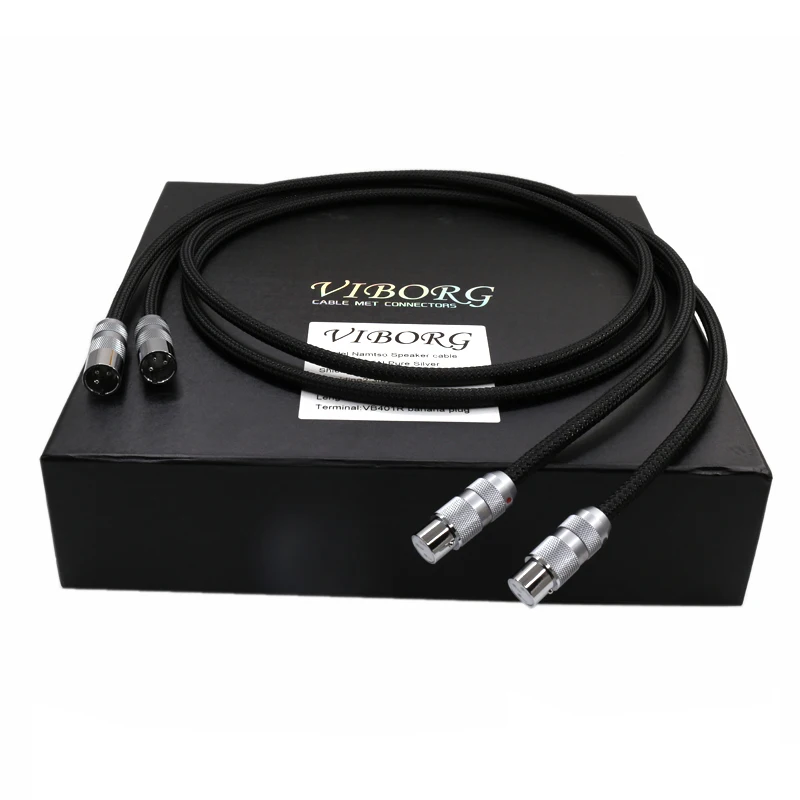 

Free shipping pair VA801 99.998% OFC Multiple pure copper XLR balance audio cable with 5U gold plated XLR plug connector