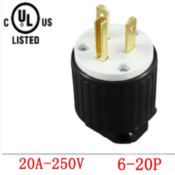 

UL AC Power Electrical Industrial Male Locking Plug Connector Straight Blade Rewireable Female Adapter Adaptor Extension Cord