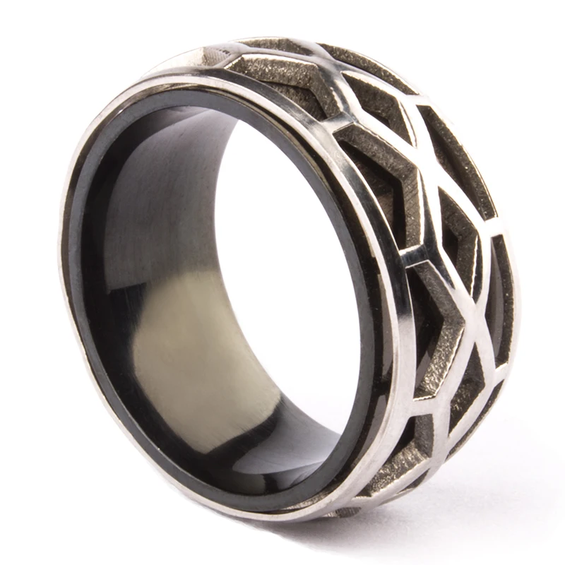 free shipping wedding rings cool punk stainless steel cobweb titanium ring personalized all match thumb - Cool Wedding Rings free shipping wedding rings cool punk stainless steel cobweb titanium ring personalized all match thumb - Cool Wedding Rings