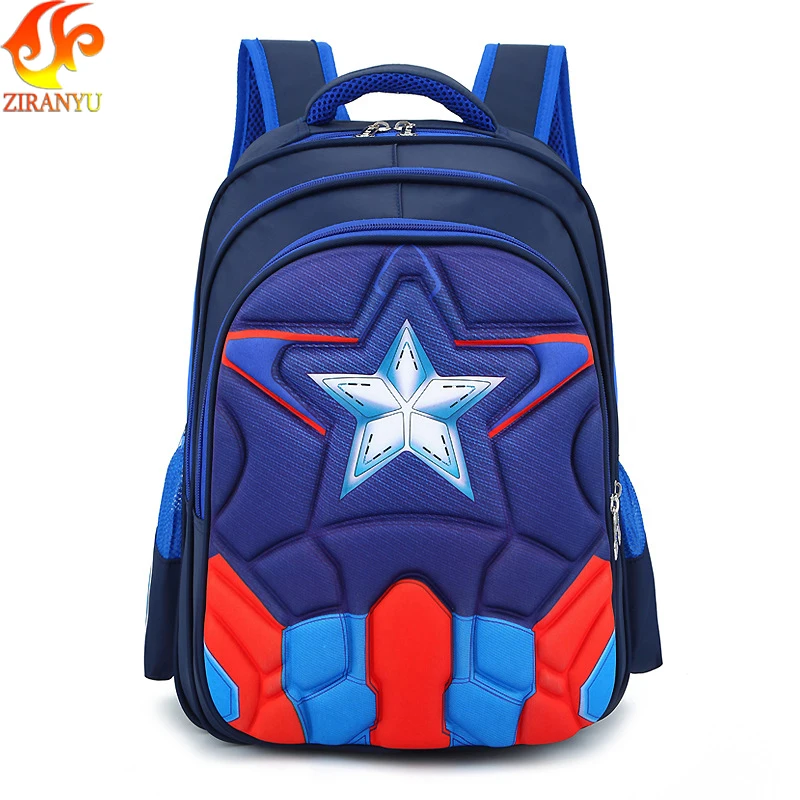 

ZIRANYU Children Backpacks Primary School Bags For Students Kids anti theft backpack Waterproof School bags printing backpack