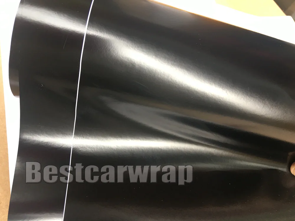 3M SATIN BLACK VINYL CAR WRAP FILM 1080 CAR STYLING COVERING  (2)