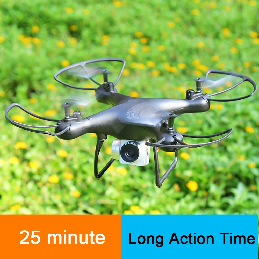 

RC Drone with Wifi FPV HD Adjustable Camera Altitude Hold One Key Return/Landing/ Off Headless RC Quadcopter Drone