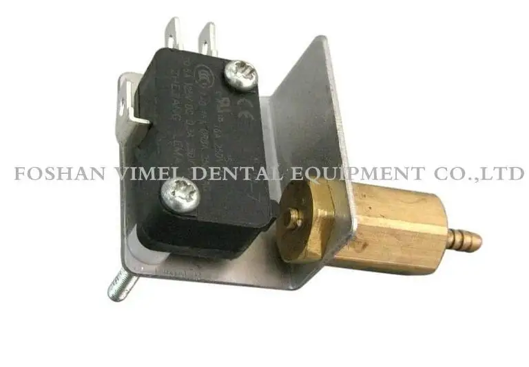 Стоматологический зубной клапан газовый воздушный Электрический переключатель скейлер Электрический переключатель с 3 мм разъемом клапан стоматологическое кресло