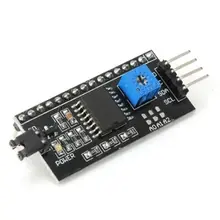 Free Shipping 86014 Free Shipping 1602 2004 LCD Adapter Plate IIC I2C Interface i2c lcd Adapter for Arduino