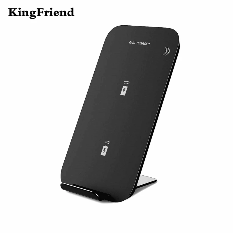 

KingFriend Qi Wireless charger fast charger quick charging For iPhone X Samsung Huawei Xiaomi mobile phone charger phone stand
