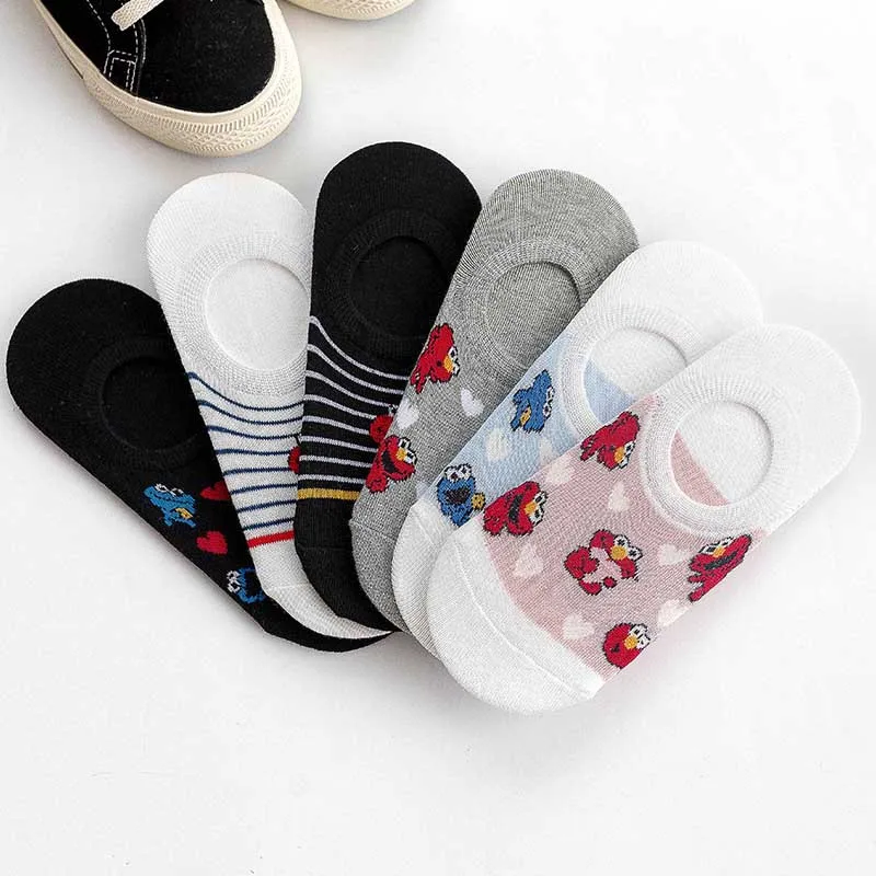 Модные короткие носки с закрытым носком для отдыха удобные дышащие хлопковые