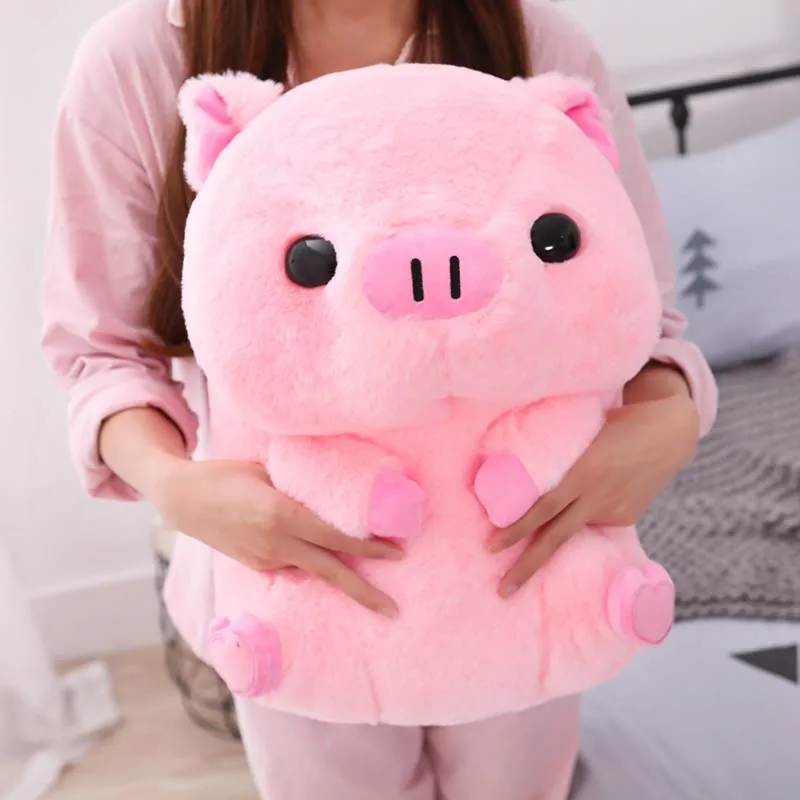 50cm Big Super Cute Pig Stuffed Animal Soft Plush Doll Pillow Toy Gift For Kids 