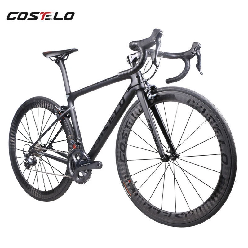 Flash Deal Christmas gift package Costelo Speedmachine 2.0 road bicycle carbon bike complete bicycle completo bicicletta bicicleta completa 18