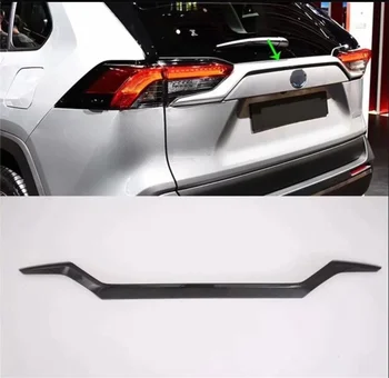 

For Toyota Rav4 Rav 4 2019 2020 ABS Carbon Fiber Rear Boot Door Up Trim Cover Trunk Lid Car Styling Accessories 1pcs