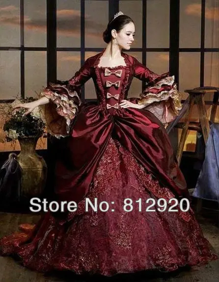 TWD88 Новое поступление Fantasias бордовое красное винтажное кружевное свадебное платье с жакетом
