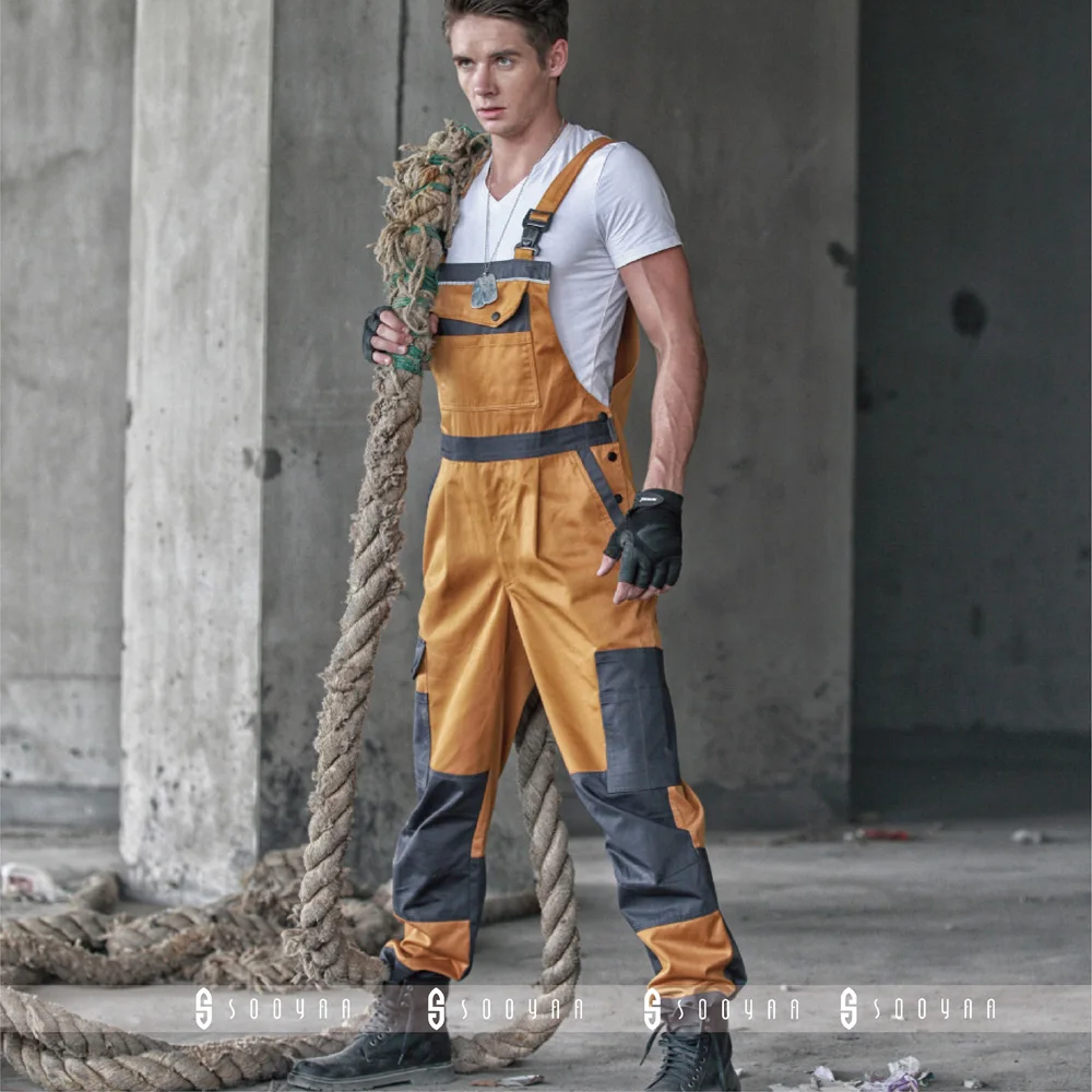 2018 Male coveralls overalls Wear resisting tooling moving car