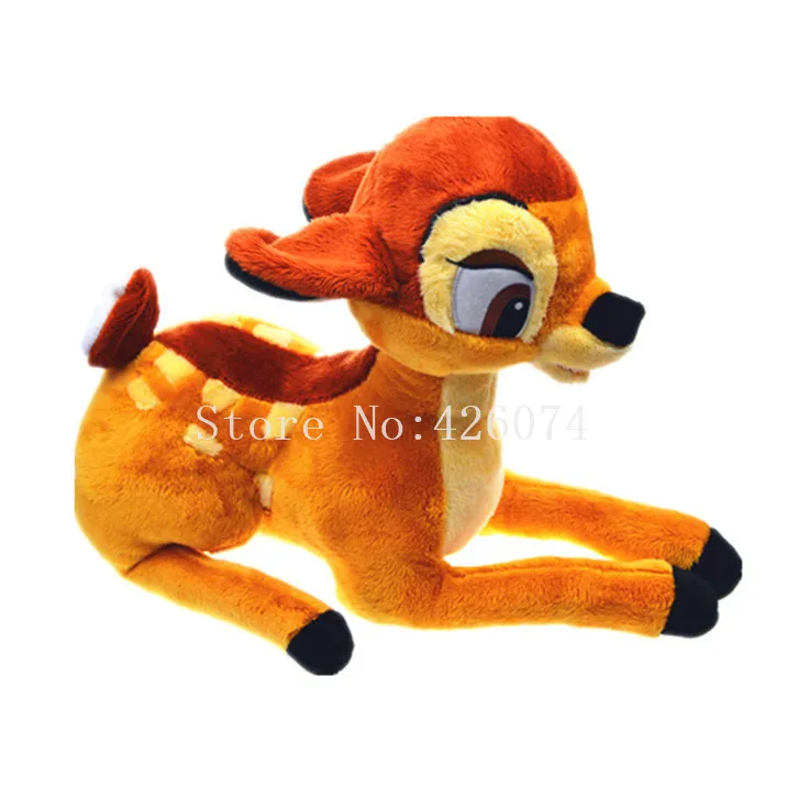 New Bambi Deer Plush For Girls 35CM Kids Stuffed Animals Toys For