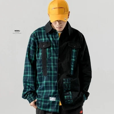 

Casual Shirts Cotton Polyester Men Shirt Long Sleeve Ropa De Hombre 2018 Street Wear Harujuku Dropshipping 2018 50R0001