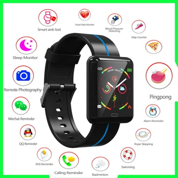 

smart bracelet activity fitness tracker watch IP68 blood pressure monitor band Wristband health with intelligent measurement