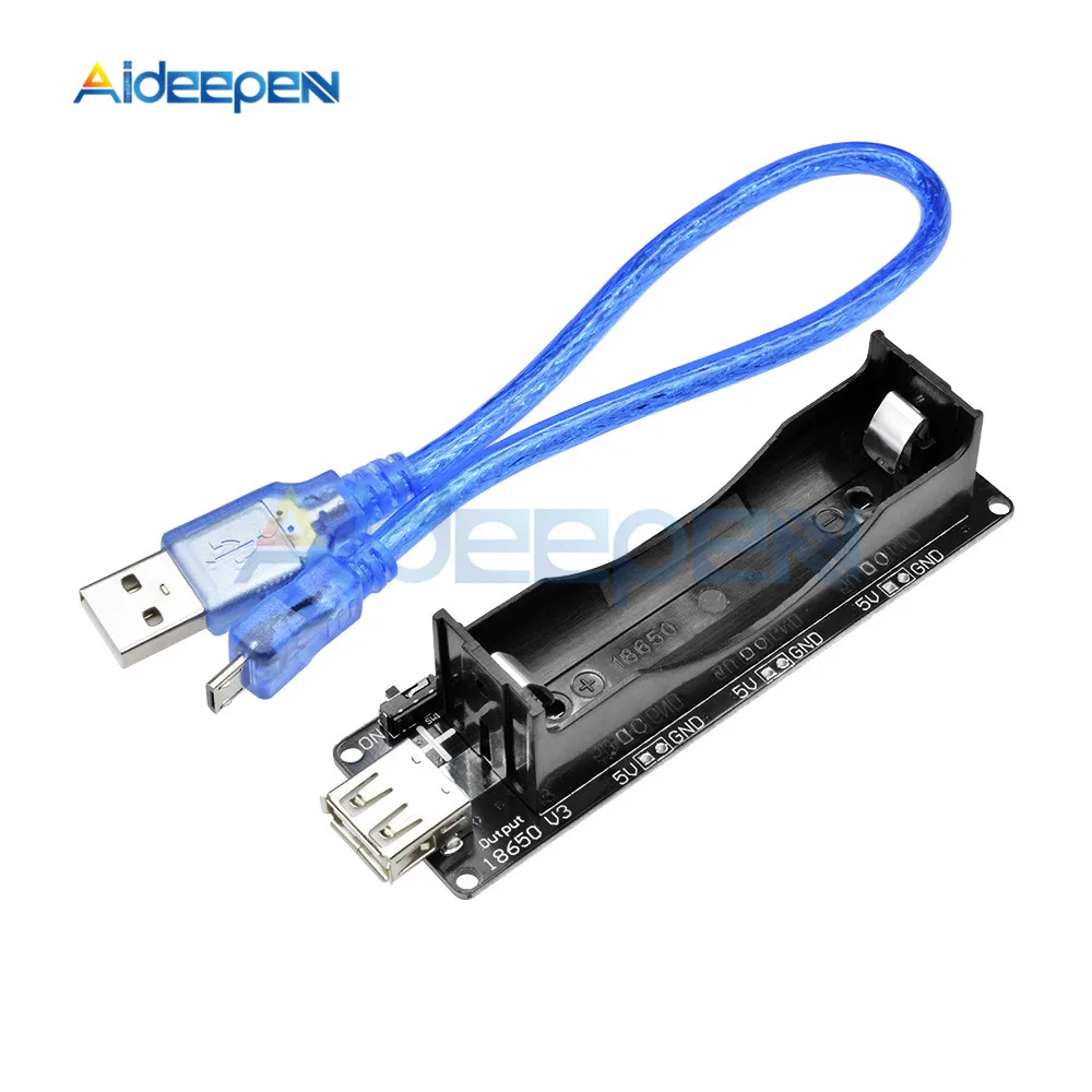 

ESP32 ESP32S For Wemos 18650 Battery Charge Shield Module Board V3 Micro USB Port Type-A USB For Arduino Charge Cable