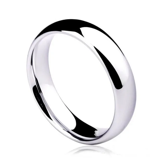 Loredana Fashionable Couple Jewelry For Women.Valentine Gift Gold Color Romantic High-Grade Polished Stainless Steel Ring. silver