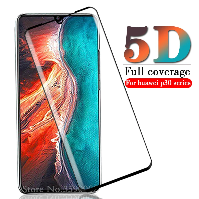 5D изогнутое закаленное стекло для huawei p30 pro lite защита экрана Hauwei P 30 p30 Pro светильник p30lite p30pro защитная пленка