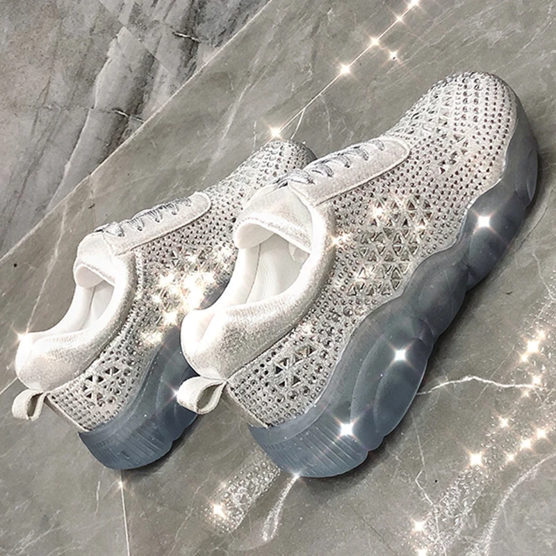 

Cute Bear Sole Glitter Shoes Woman Trainers Women Sneakers Platform Sneaker Flats Shoes Women's Summer Footwear chaussures femme