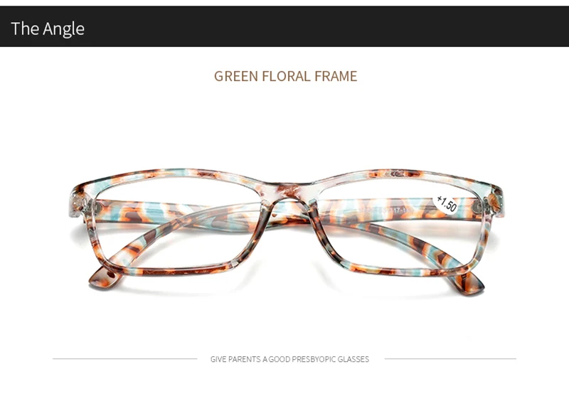 TOEXPLORE ore, модные женские очки для чтения, мужские портативные очки для дальнозоркости, цветочные винтажные Ретро Оптические очки для родителей