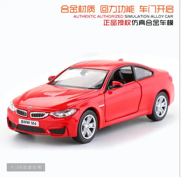 1:36 GTR MUSTANG ACURA M4 игрушечных автомобилей автомобиля Chevrolet Camaro металлические