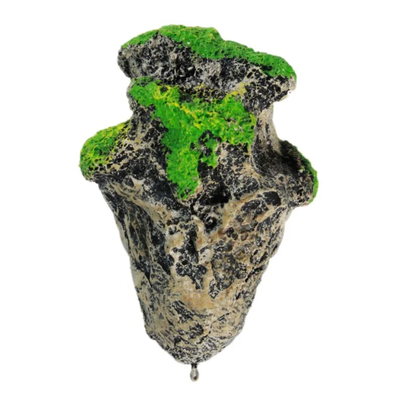 

Moss flying Rock aquatic ornament Landscape Aquarium Artificial Floating Pumice Suspended Stone Fish Tank acuarios Decoration Z