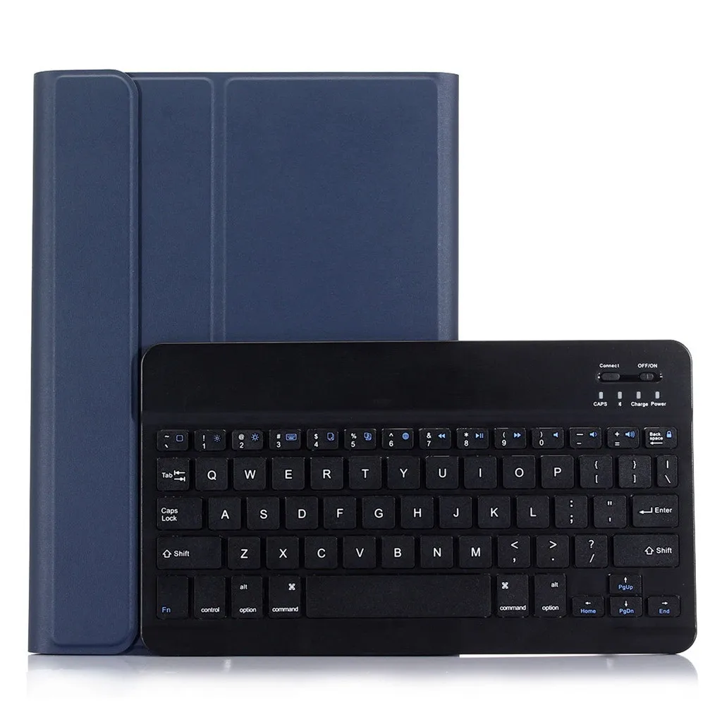 VOBERRY клавиатура Беспроводной съемный Съемная bluetooth-клавиатура для Ipad 5/6/7/8 Plus ультра-тонкий кожаный чехол Ipad Чехол#2