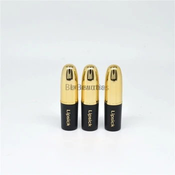 

500Pcs 12.1mm Empty Bullet Shape DIY Lipstick Cosmetic Containers, Lip Balm Tube Containers,Lipstick Tubes