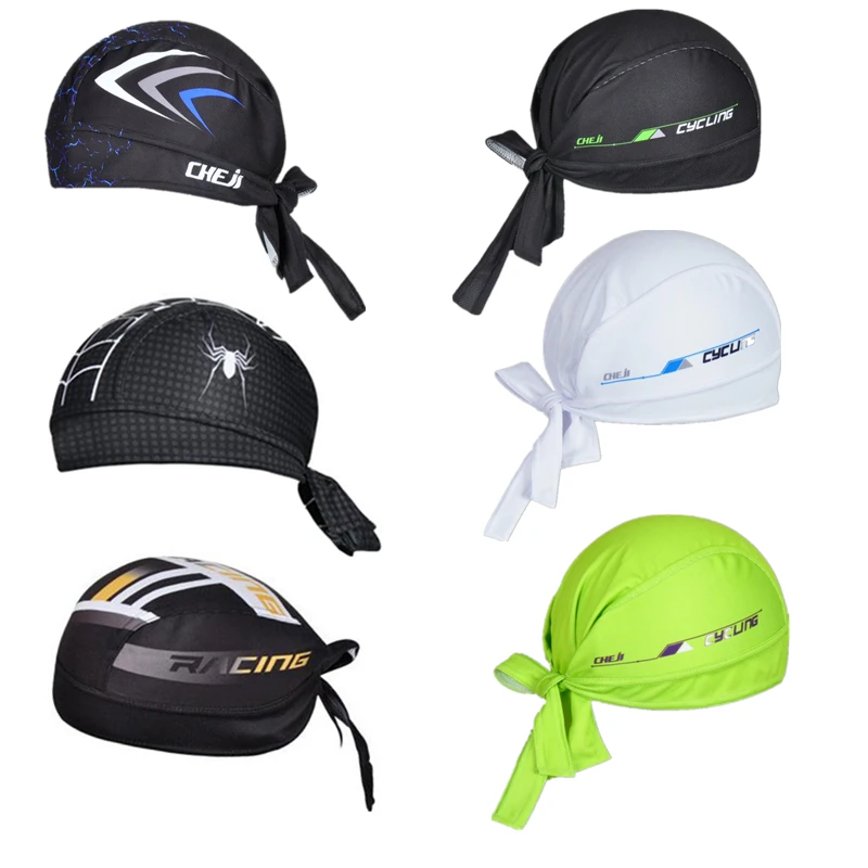 

Unisex Quick-dry Bike Cycling Cap Ademend Headscarf Pirate Scarf Headband Men Hood MTB Racing Bicycle Hat Running Sport Cap