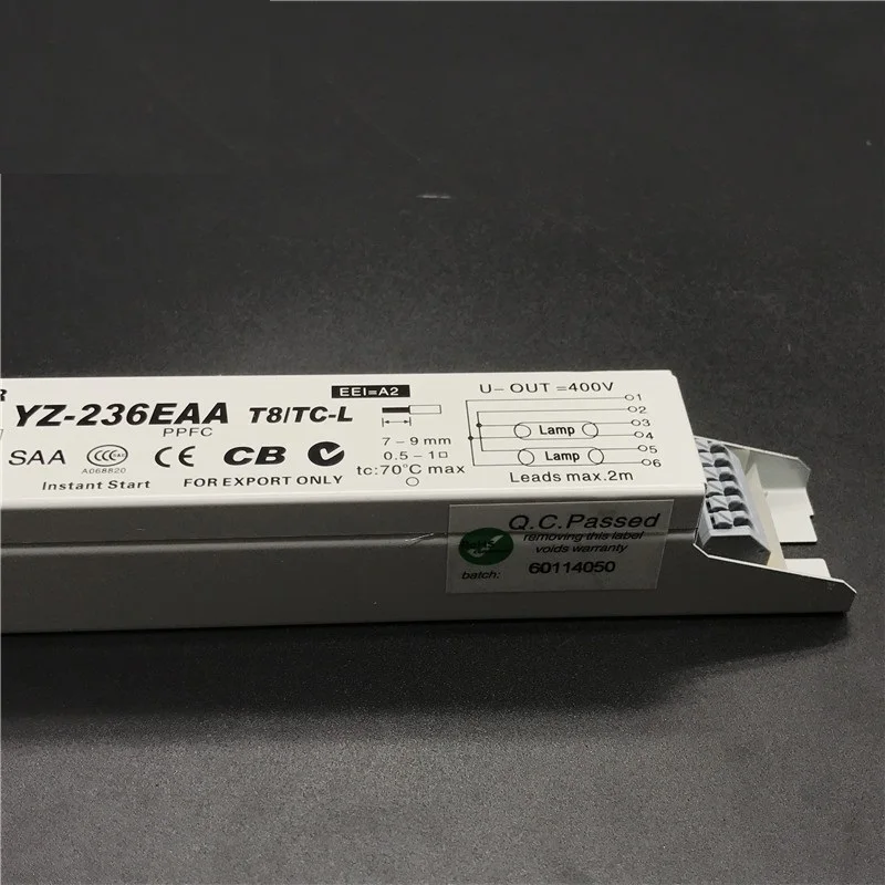 1pc 3aaa Yz-236eaa T8 Tc-l 220-240v 2x36w 2x40w L290d Neon