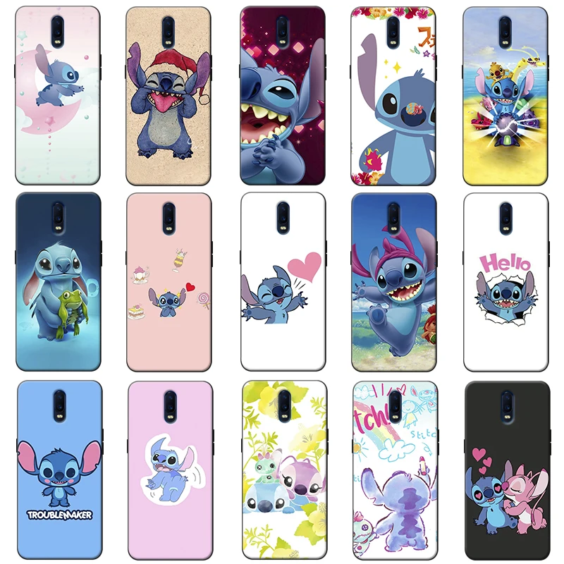 Funny Cute Cartoon Stich Soft Silicone Phone Case for oneplus one plus 7 pro 7t 6 6t 5t |
