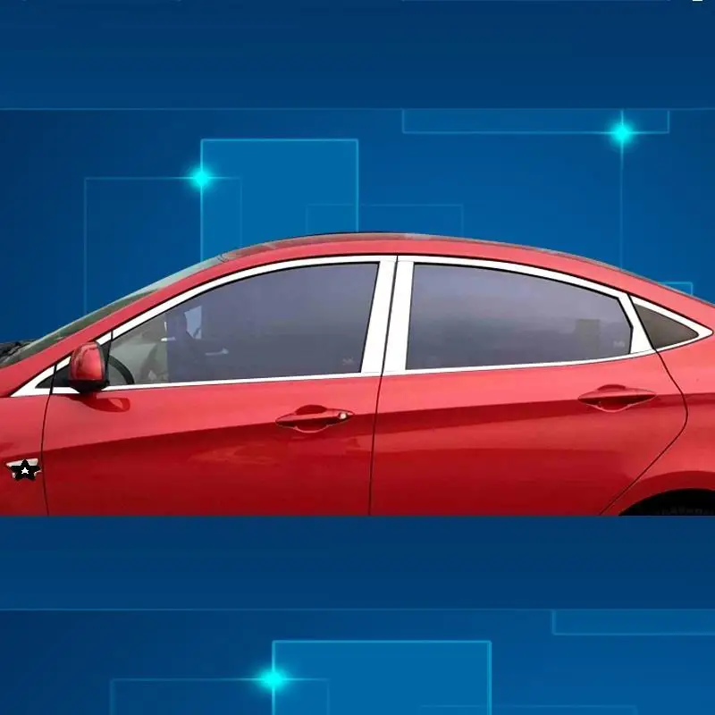 Автомобильный хромированный модифицированный авто корпус для окна ручка двери
