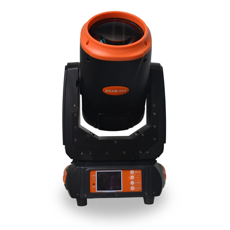 

China supplier 260W sharpy moving head beam dj lighting with double prism 3 in 1 lens touch screen display dmx stage light