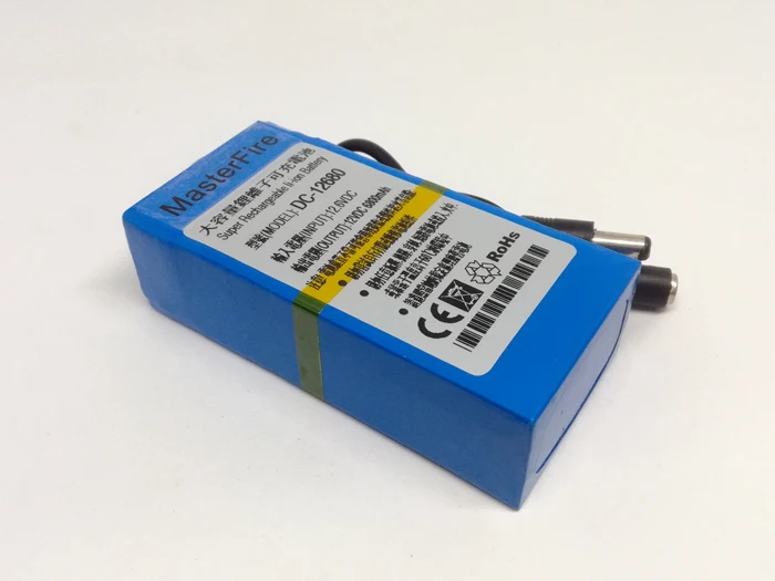 12V 6800mAh Super recargable Protable Li-ion batería de litio compatible  con DC-12680