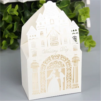 

Hot sale 50pcs/lot Candy box/Bombonera/candy jar, candy packaging/wedding gift/cart/chocolate box, bonbonniere