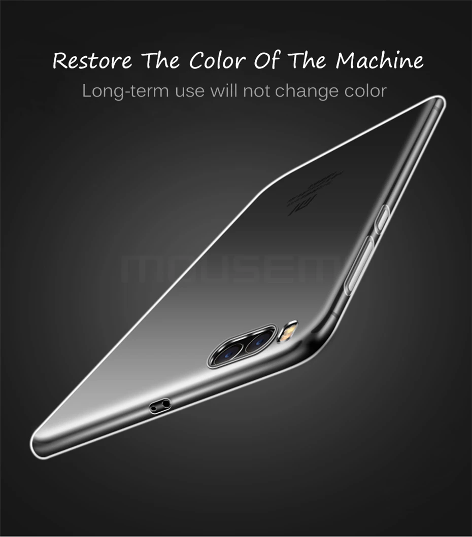 MOUSEMI Phone Case For Xiaomi Mi A1 6 Note 3 Case HD Transparent Silicone Cover on For Xiaomi Mi A1 5 5s Plus 5c 5x Cases Coque (1)