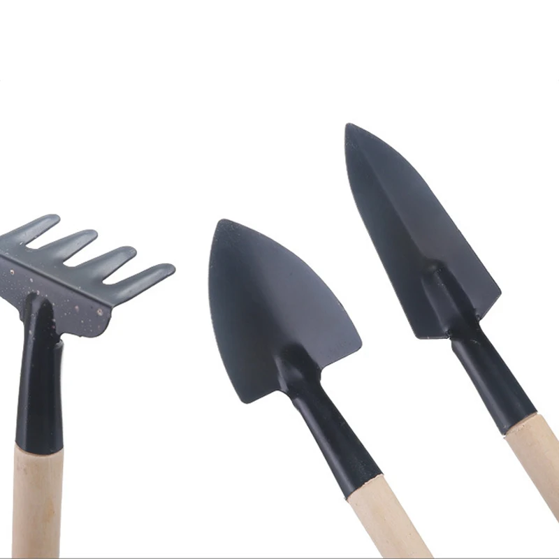 3 шт., деревянная цветная мини-лопата, лопата, инструмент, садовые инструменты, инструменты для дома, садоводства, инструменты для выращивания, аксессуары