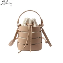 Aelicy, модная кожаная сумка на плечо, многослойная Сумка для девушек, женская сумка-мессенджер, сумки через плечо для женщин