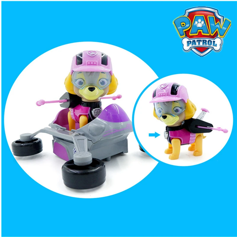 Paw Patrol Dog Toys Car Scrollable Have Music PVC Tracker Patrulla Canina Action Anime Figures Juguetes Toys For Children Paw Patrol Dog Toys Car Scrollable Have Music PVC Tracker Patrulla Canina Action Anime Figures Juguetes Toys For Children