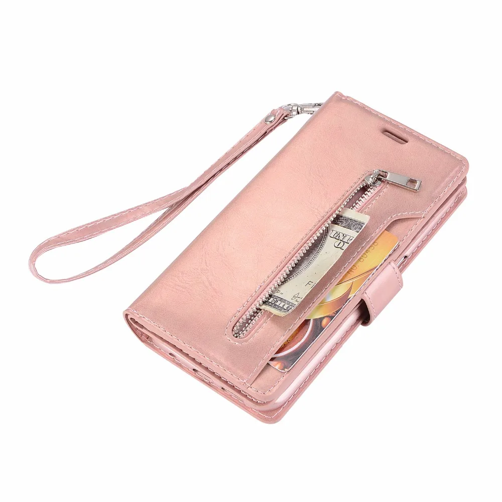 Чехол Кошелек Haissky для Samsung Note 8 S7 edge S8 Plus Женский кожаный чехол аксессуары|case for