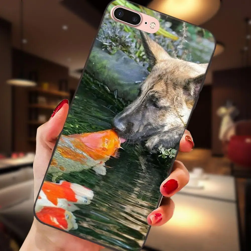 В продаже для huawei Honor 5A 6A 6C 7A 7C 7X 8A 8C 8X9 10 P8 P9 P10 P20 P30 Мини Lite Plus Kiss рыба|Чехлы-накладки|