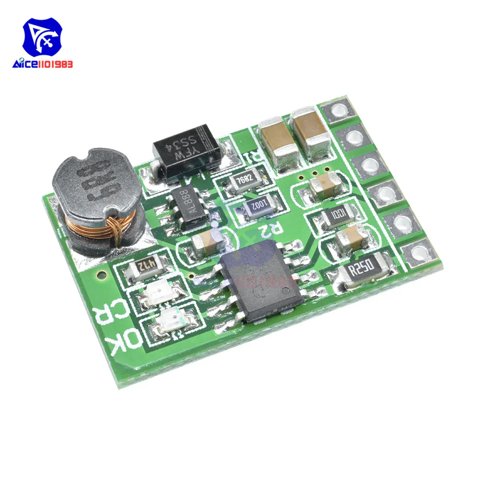 

DC-DC 4.5 -8V to 5V/12V Output UPS Step-Up Converter Boost Power Supply Charger Module Board Voltage Regulator