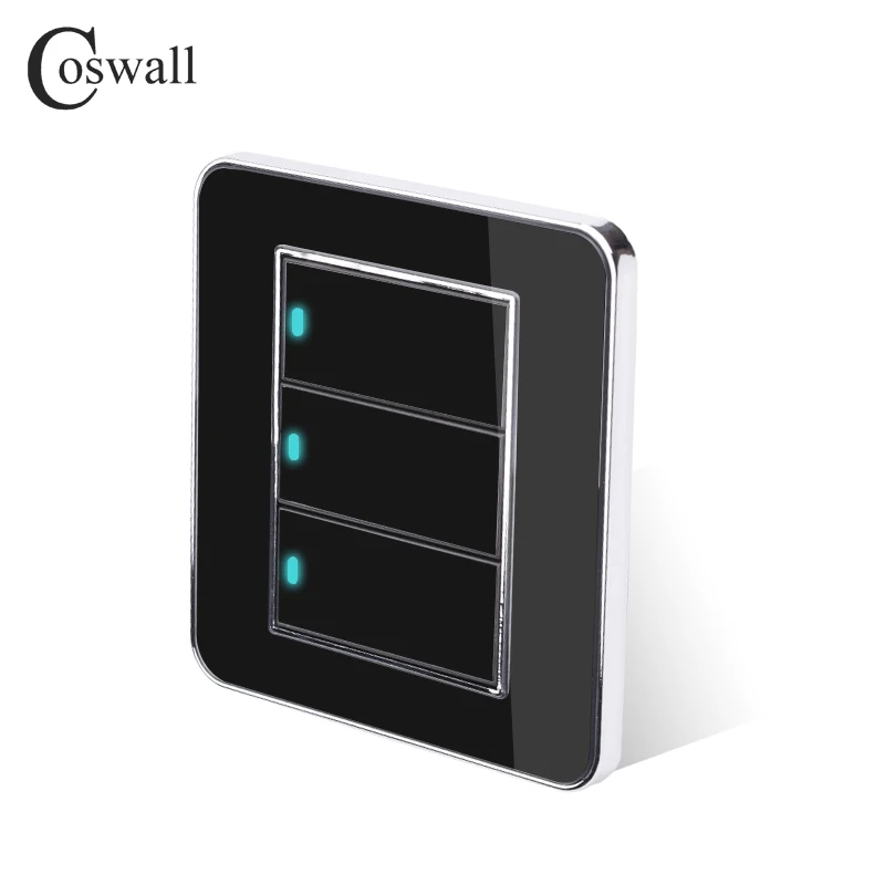 Coswall Абсолютно Новое поступление 3 комплекта 1 способ случайный клик вкл/выкл